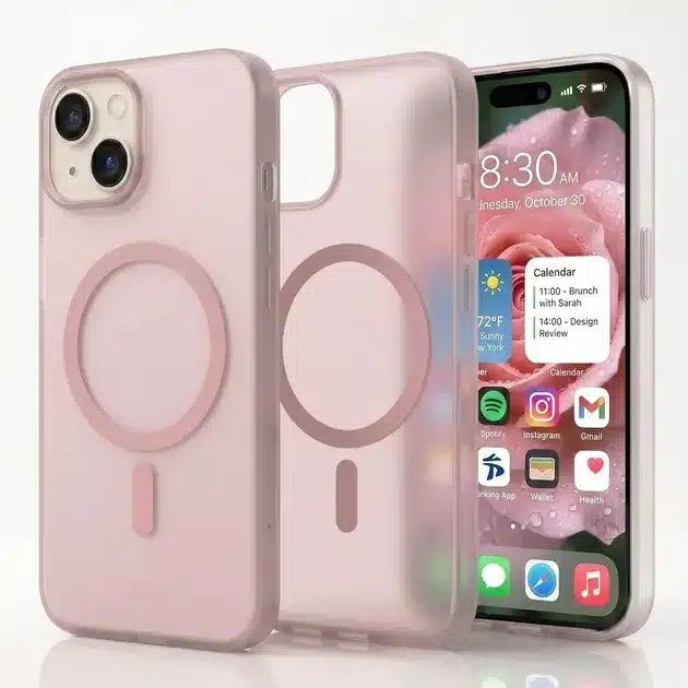 Pink Magnetic Phone Case
